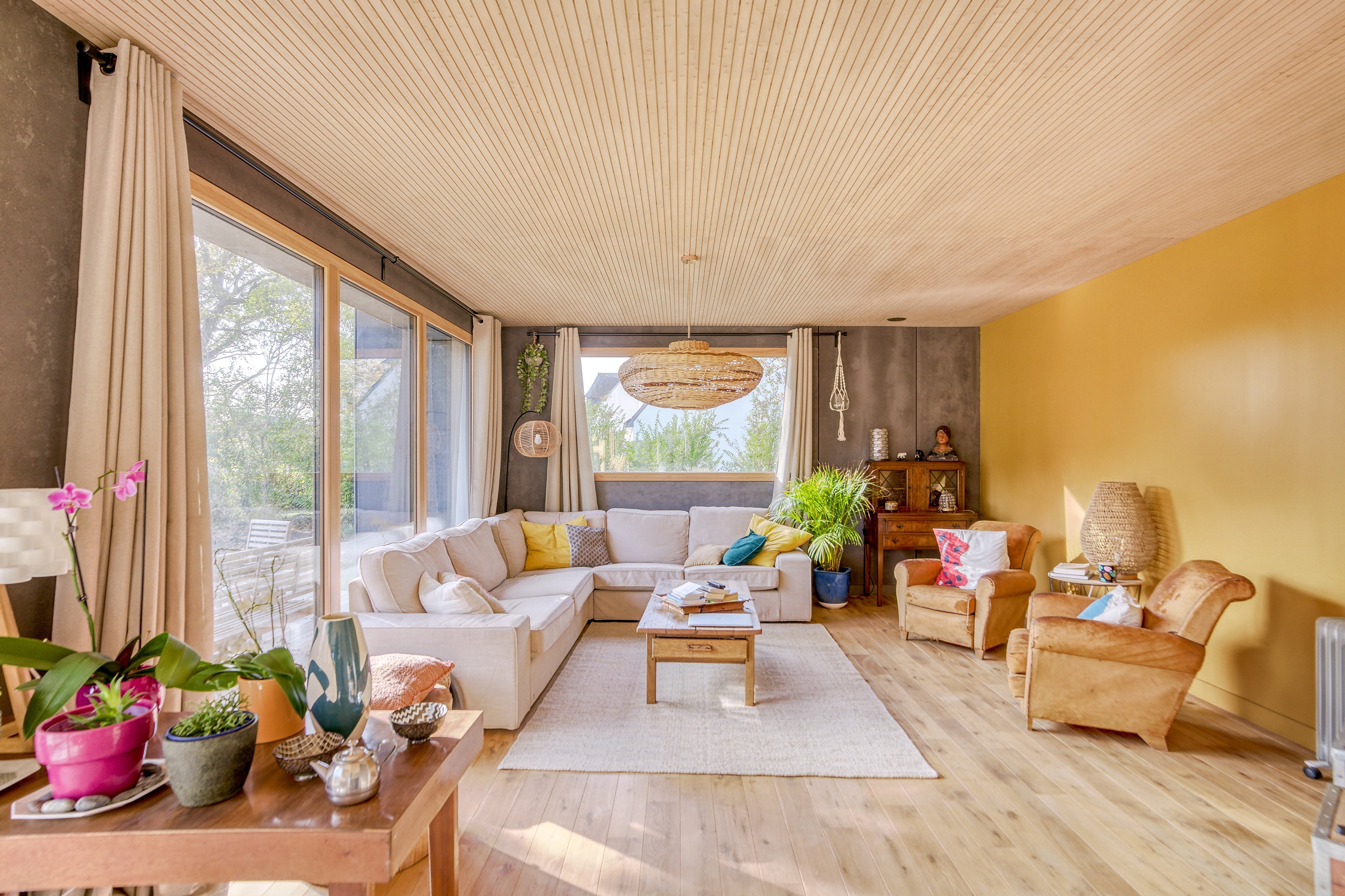 Plafond bois panneau bois mistral panels