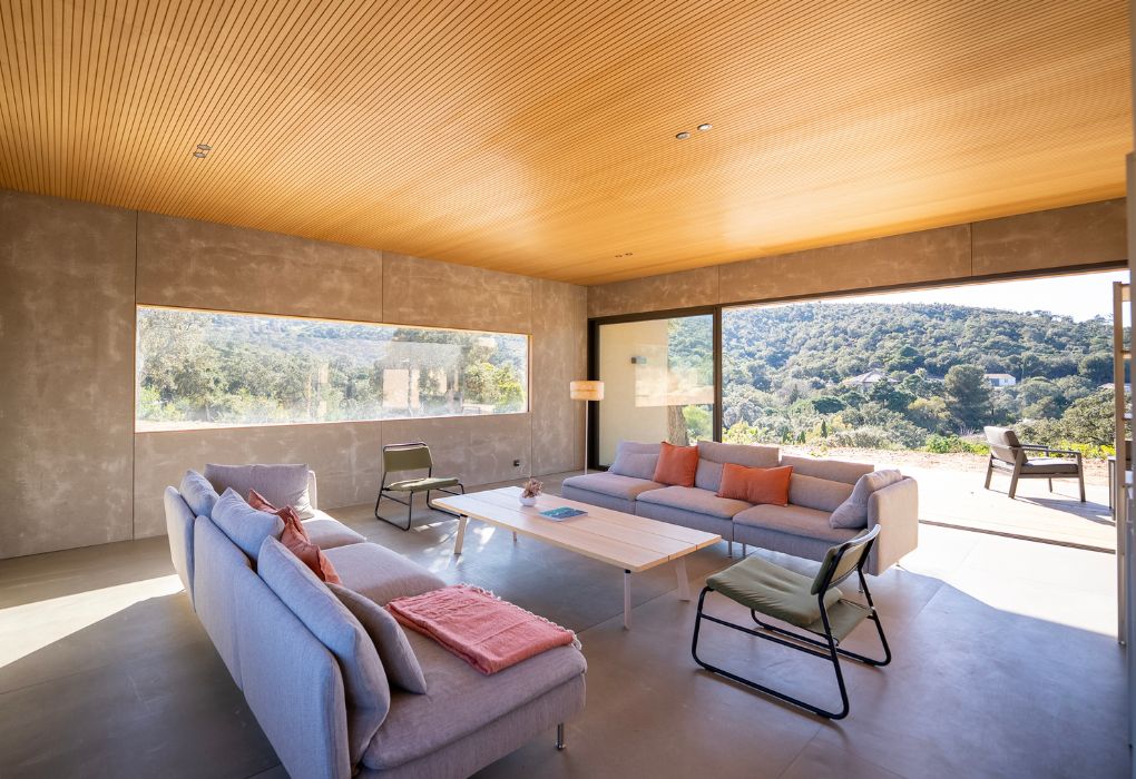 panneau bois mistral panels aménagement intérieur sol mur plafond